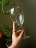 Teardrop Wine Glass