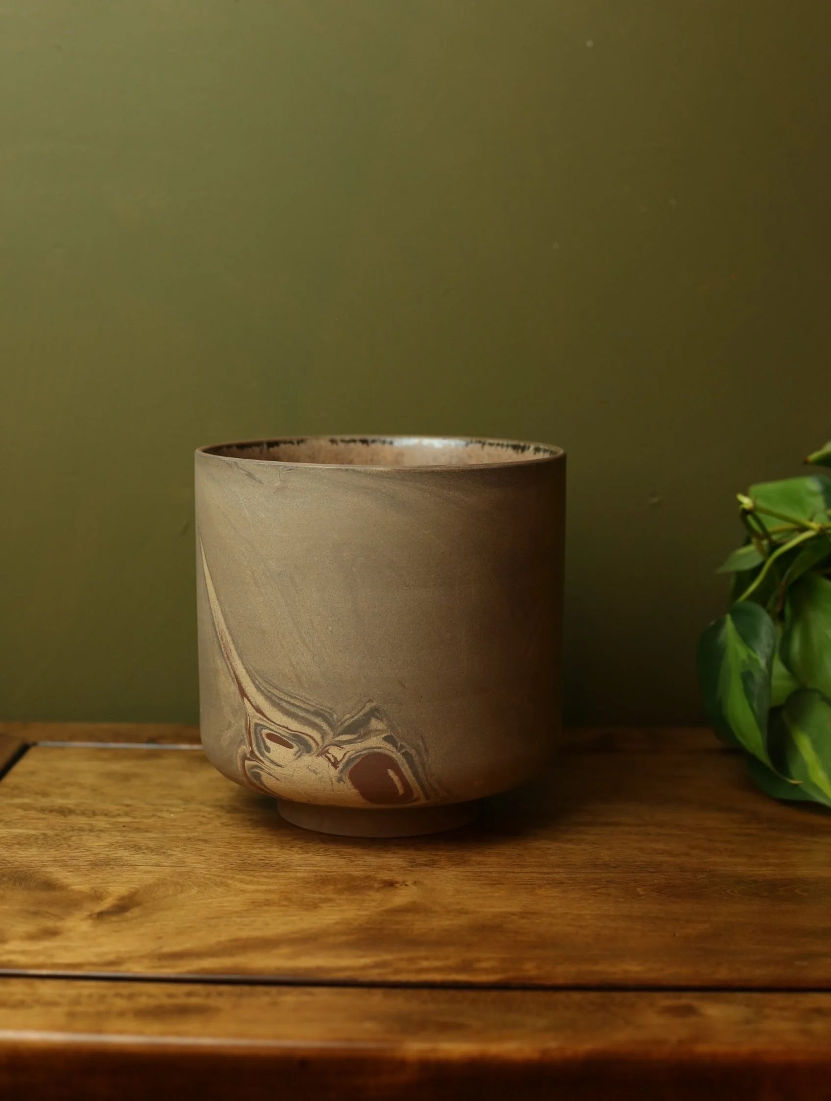 Earth Swirl Plant Pot - Varying Sizes