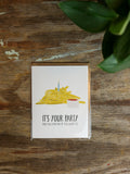 It's Your Party You Can Fry If You Want To Card
