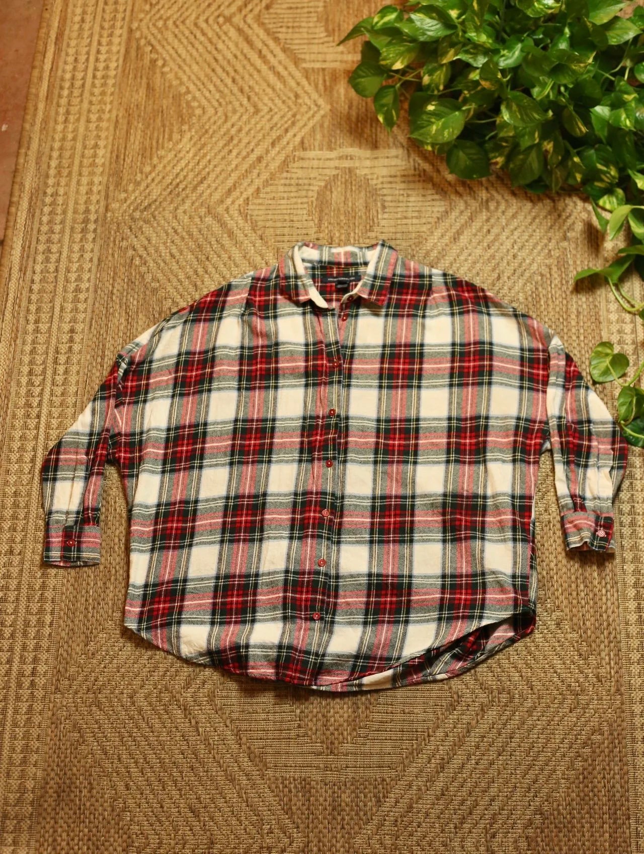 Red French Connection Flannel