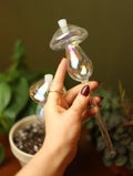 Iridescent Mushroom Plant Watering Globe