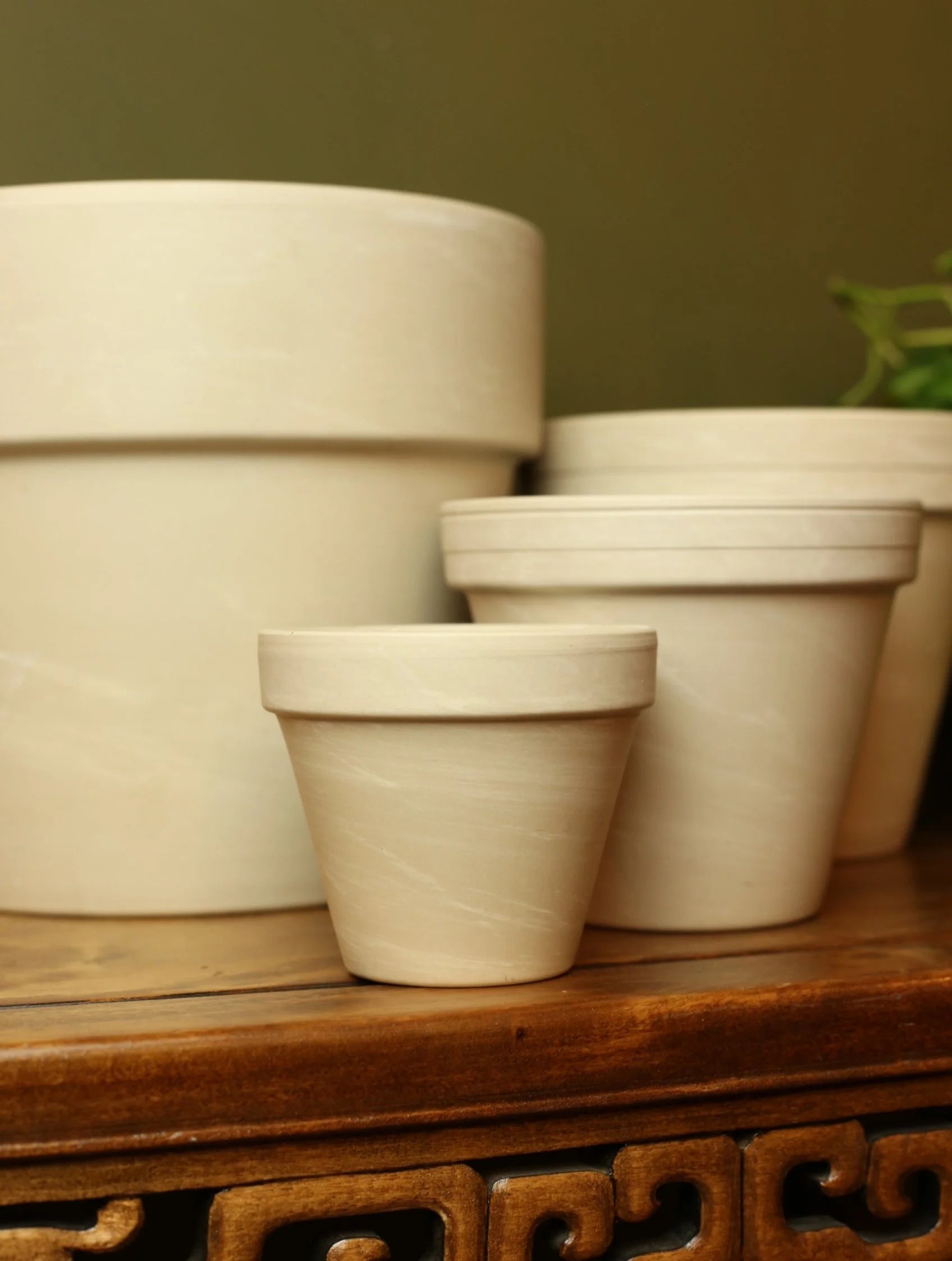 Cream Plant Pots