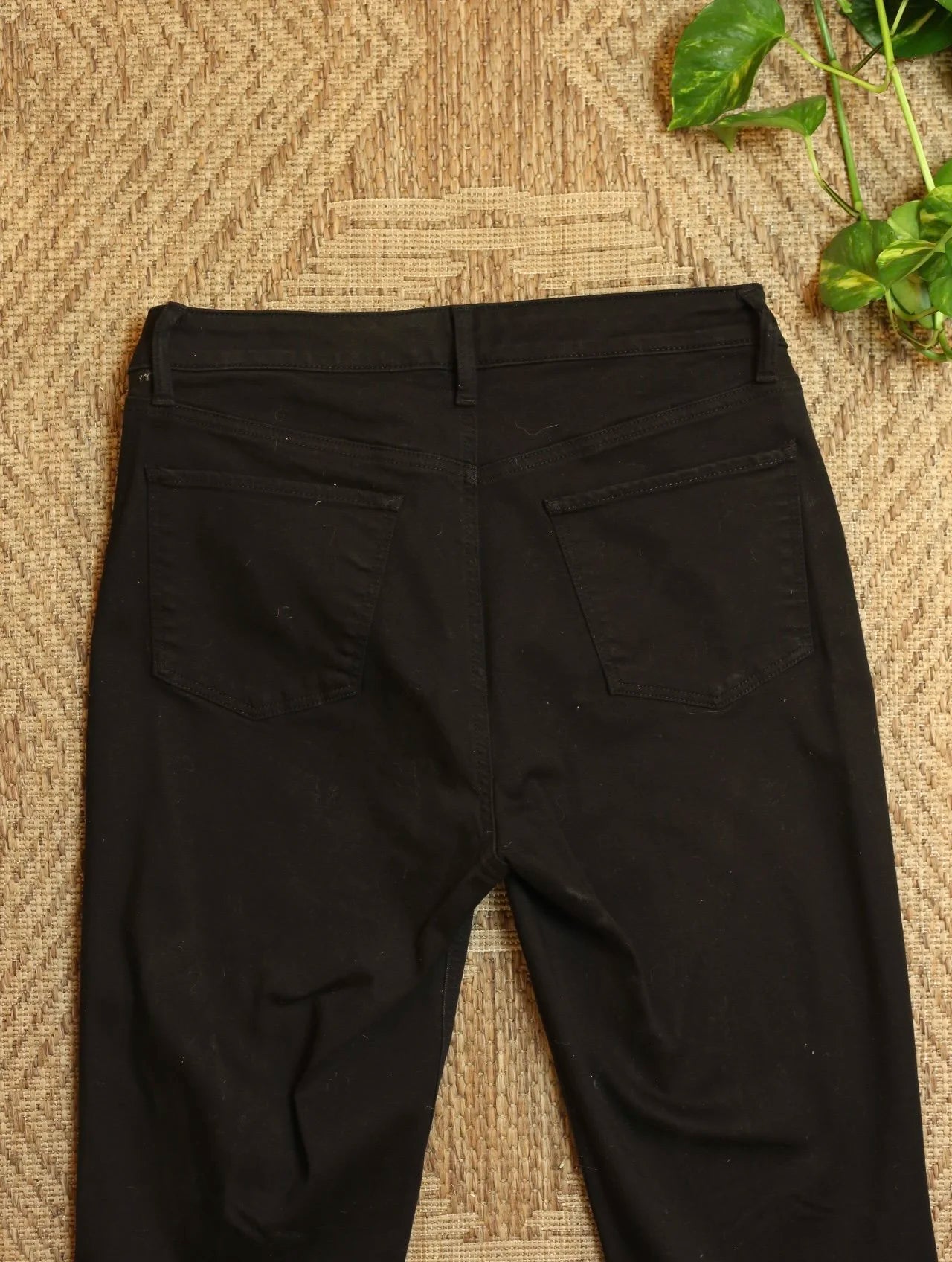 Black Slim Ankle Pants