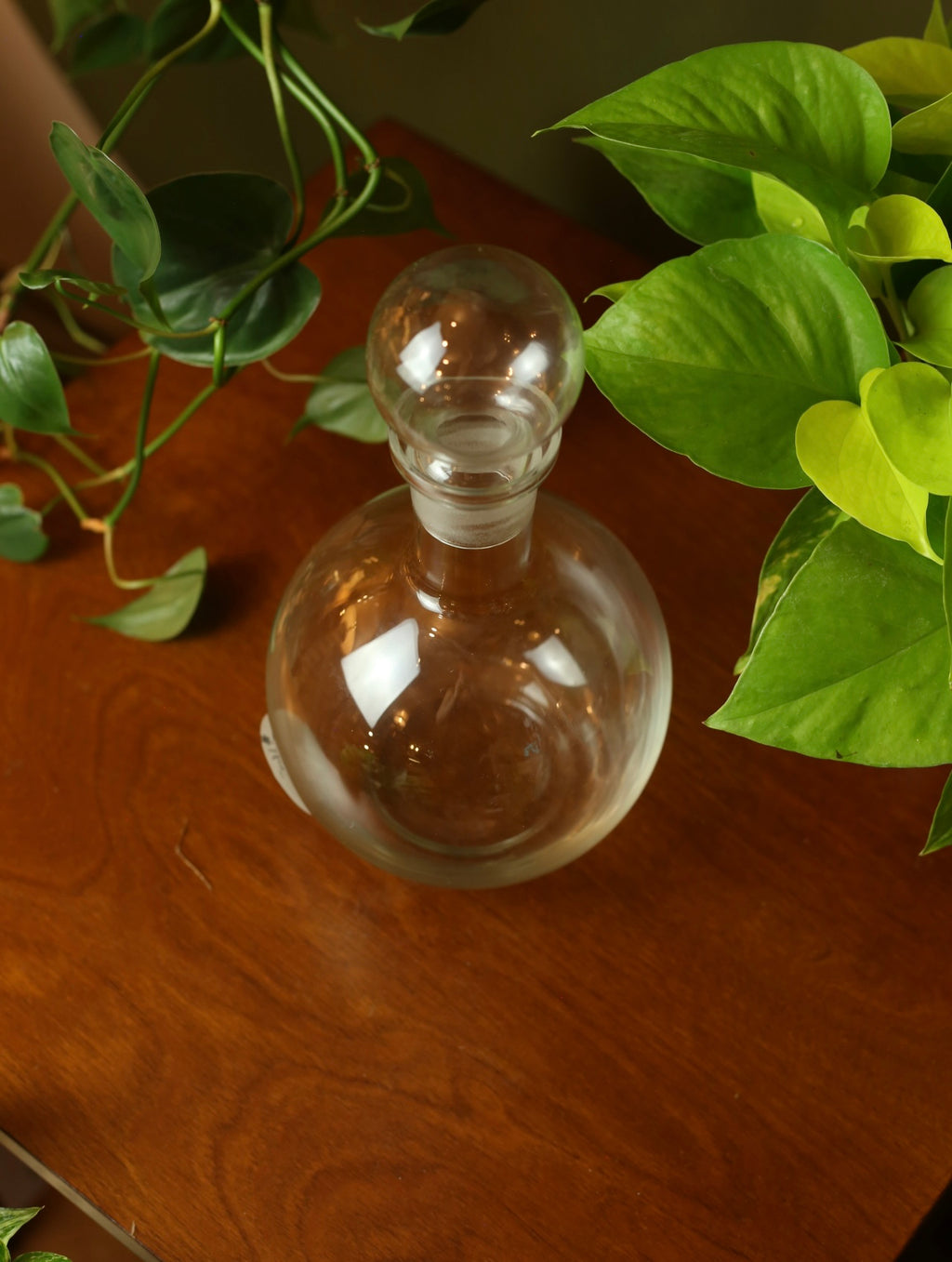Glass Bubble Modernist Decanter