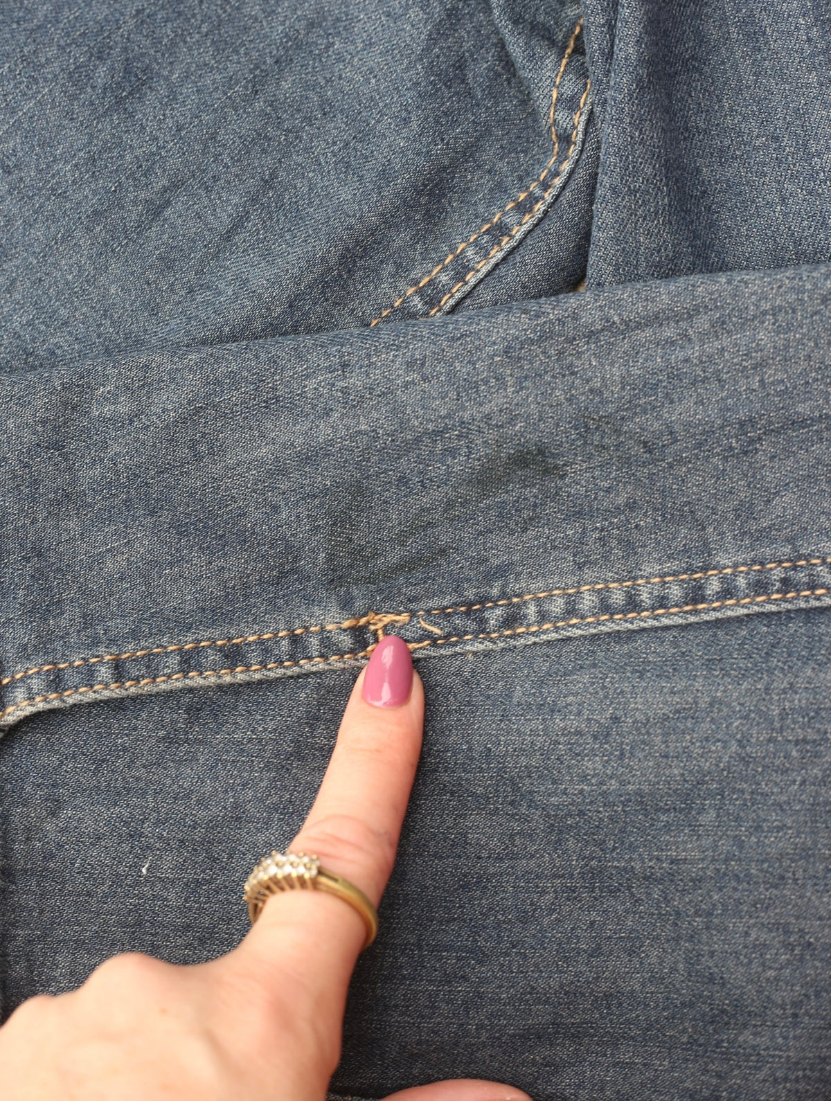 George Men's Denim Jacket