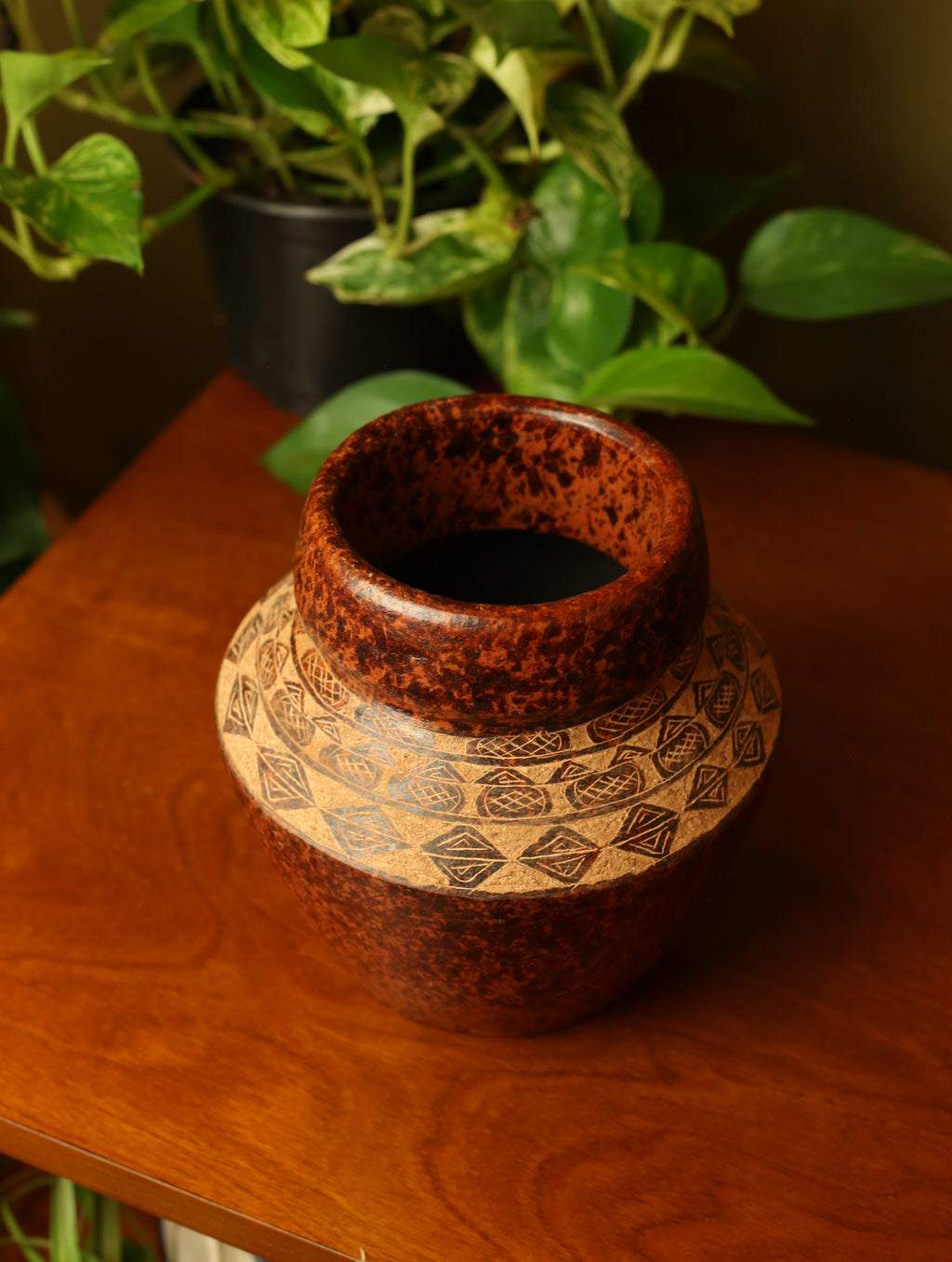 Tribal Short Vase