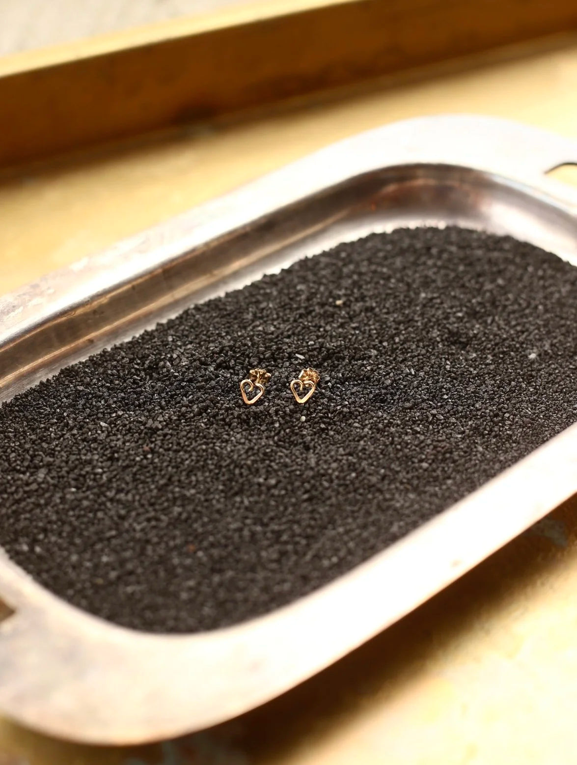 Heart Stud Earrings