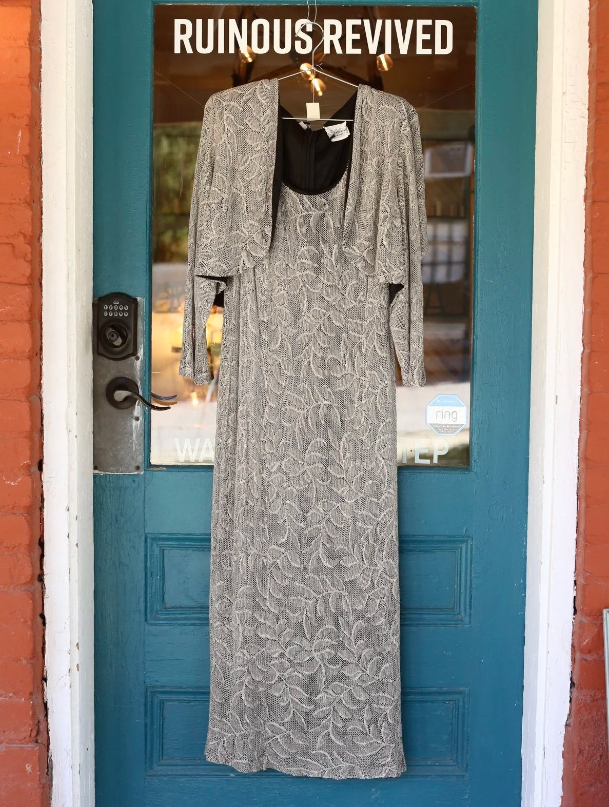 Knitted Dress & Cardigan Set