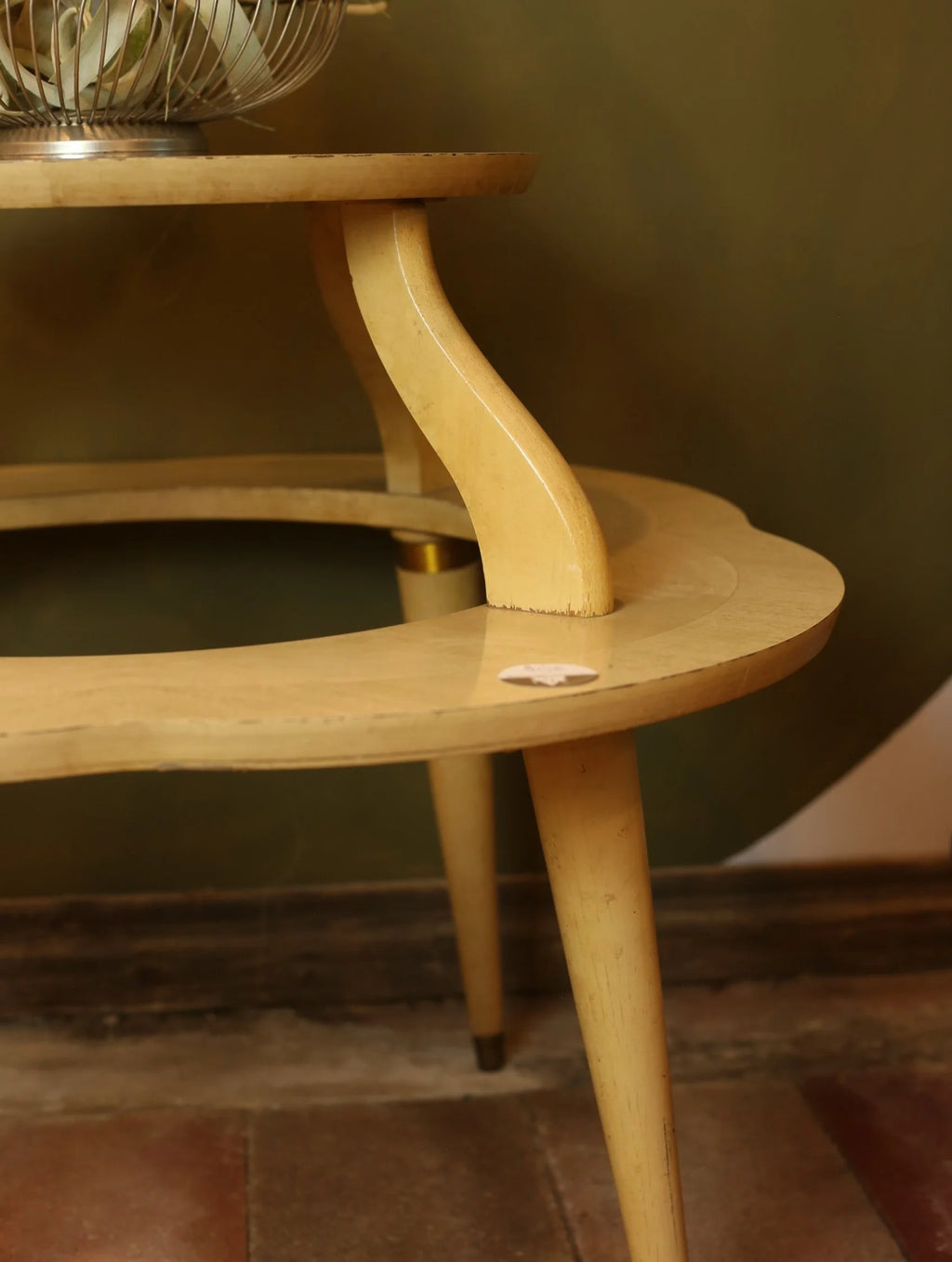 Two Tiered Mid Century Table