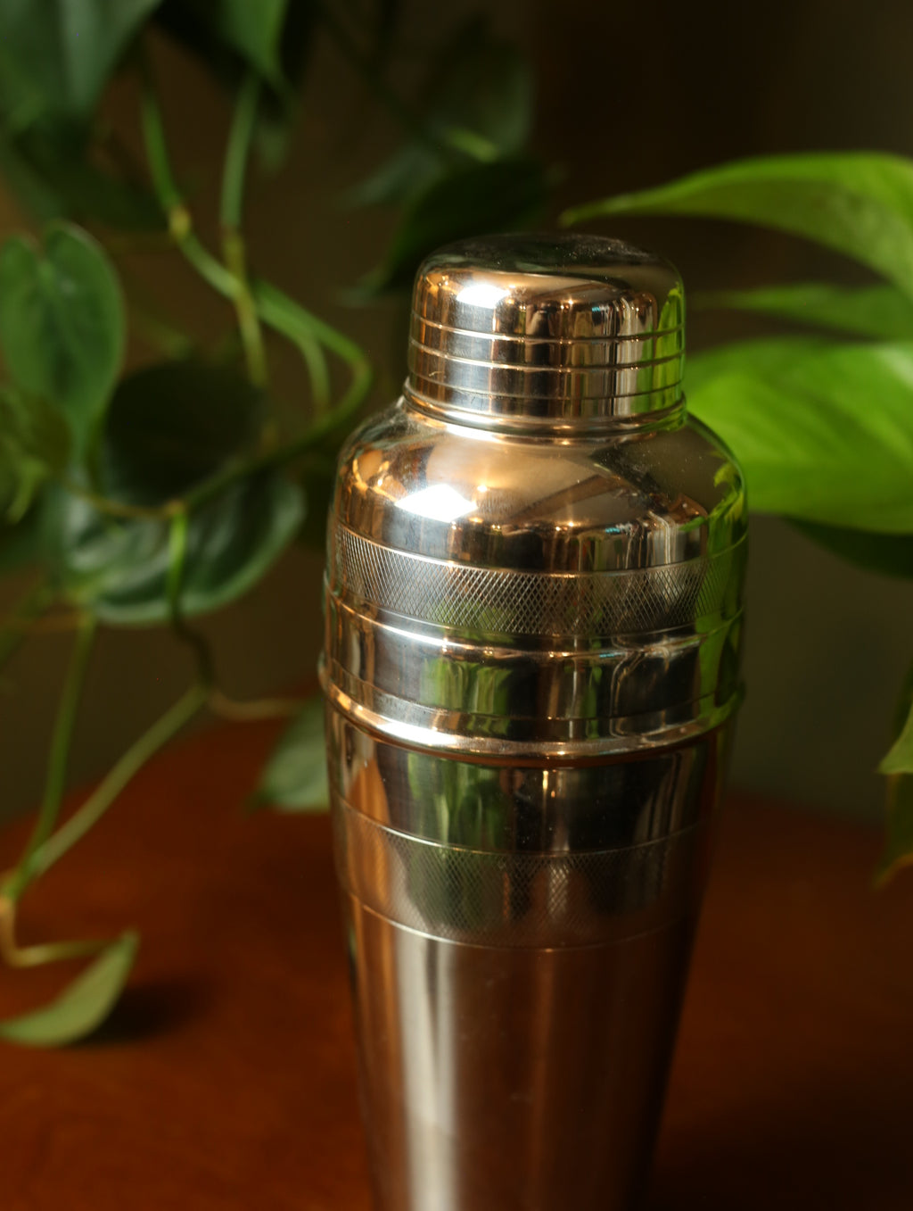 Silver Tone Cocktail Shaker