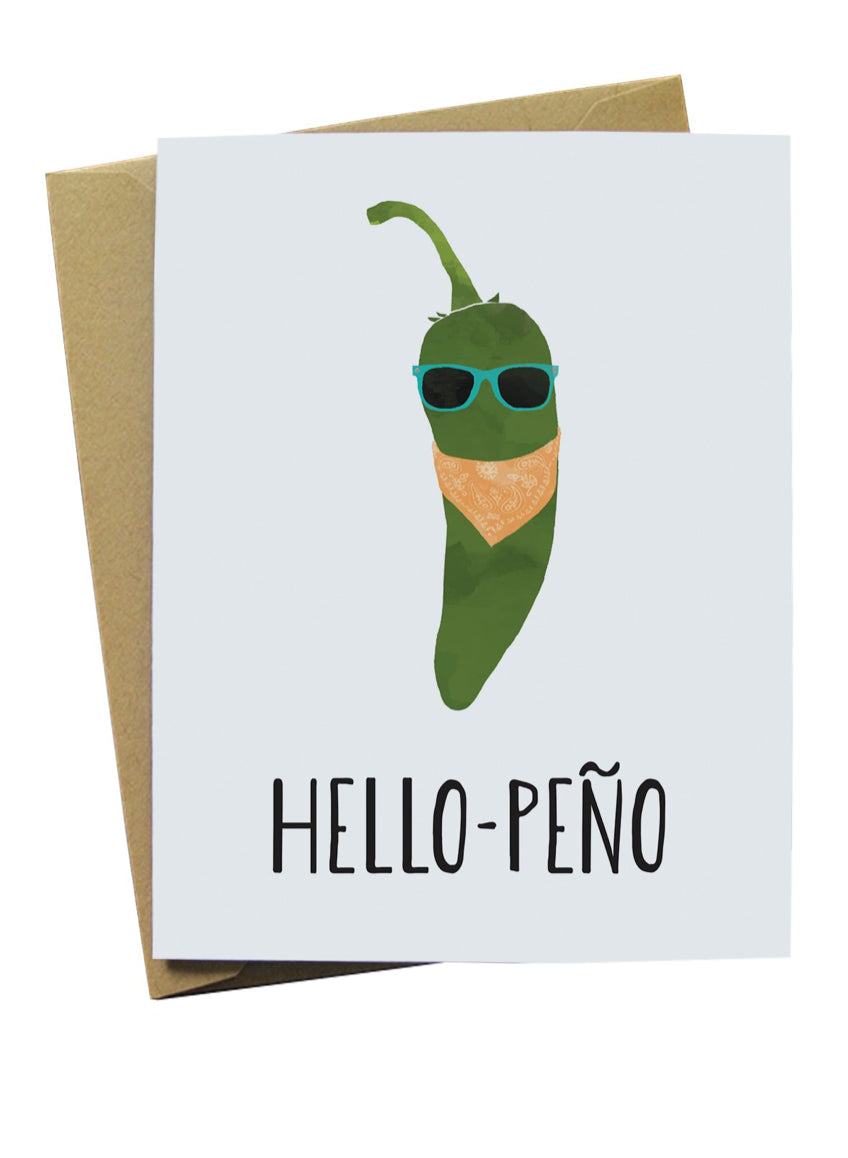 Hello-peño Card