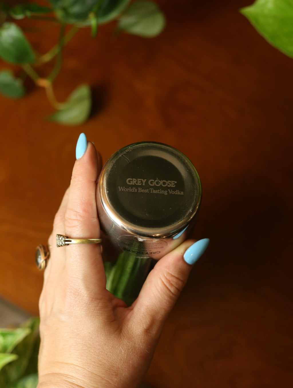 Silver Tone Cocktail Shaker
