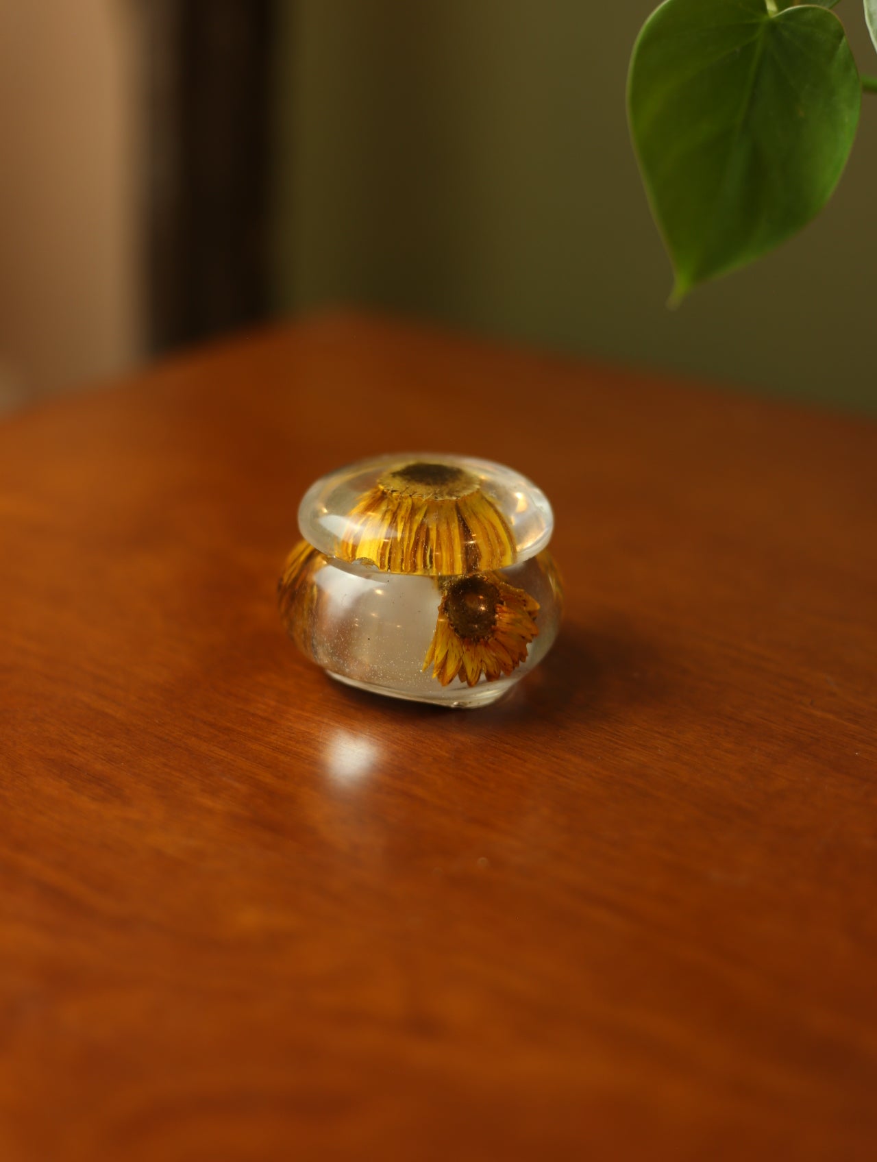 Daisy Mini Resin Jar #2