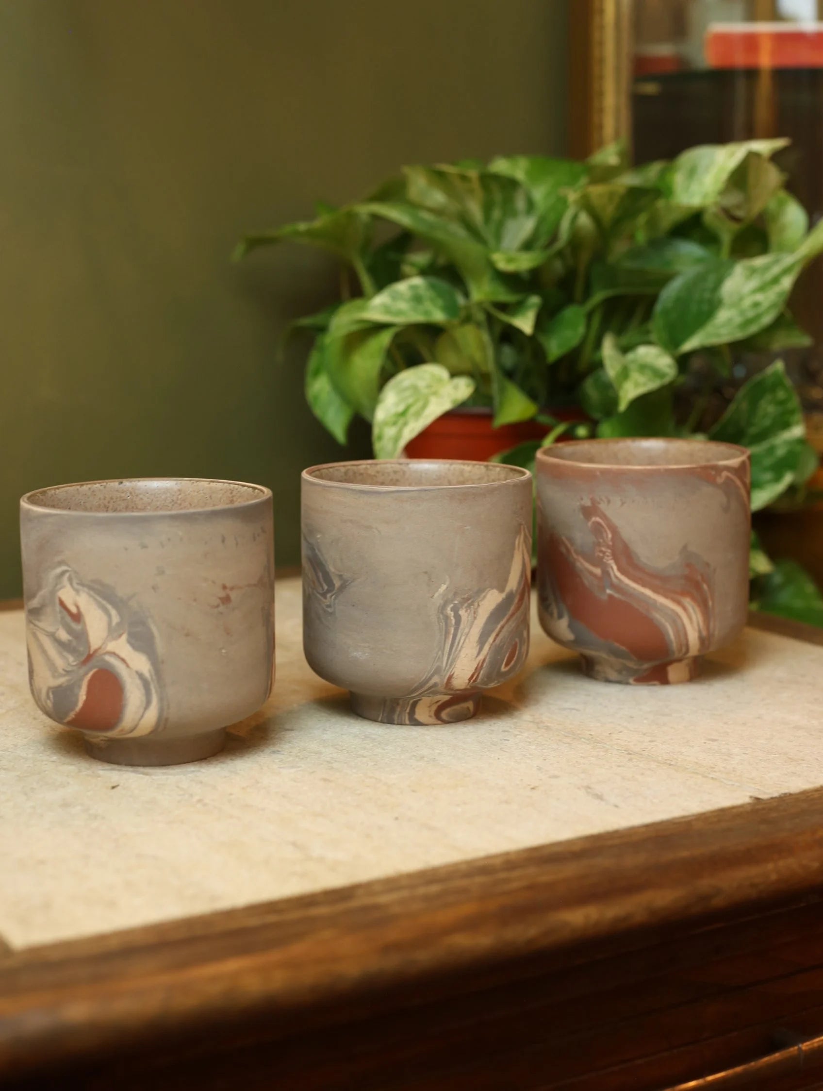 Earth Swirl Plant Pot - Varying Sizes