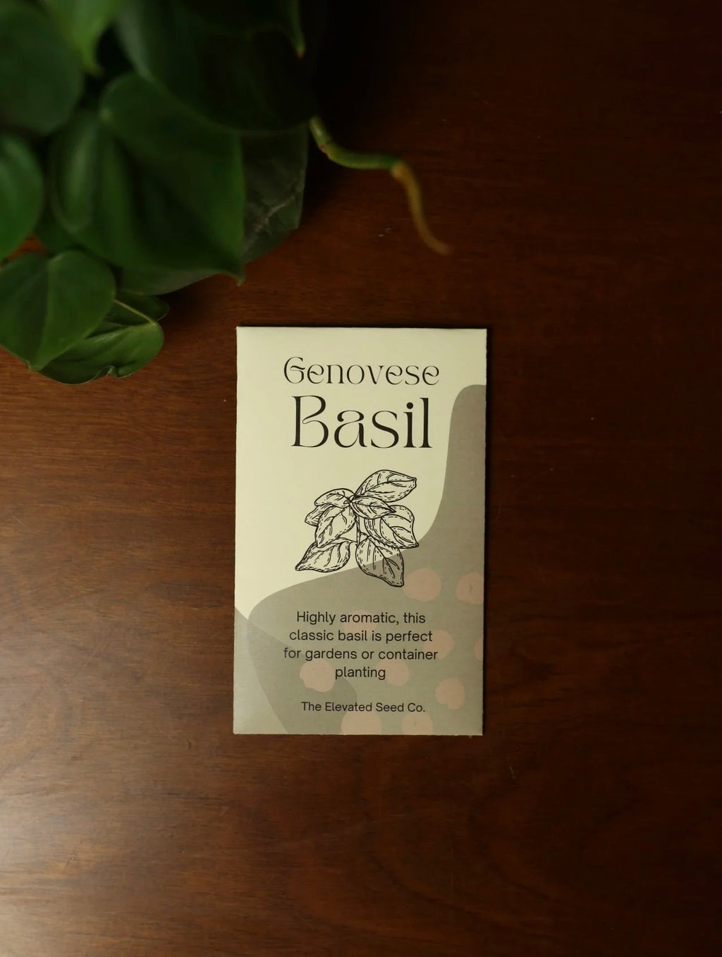 Genovese Basil Garden Seeds
