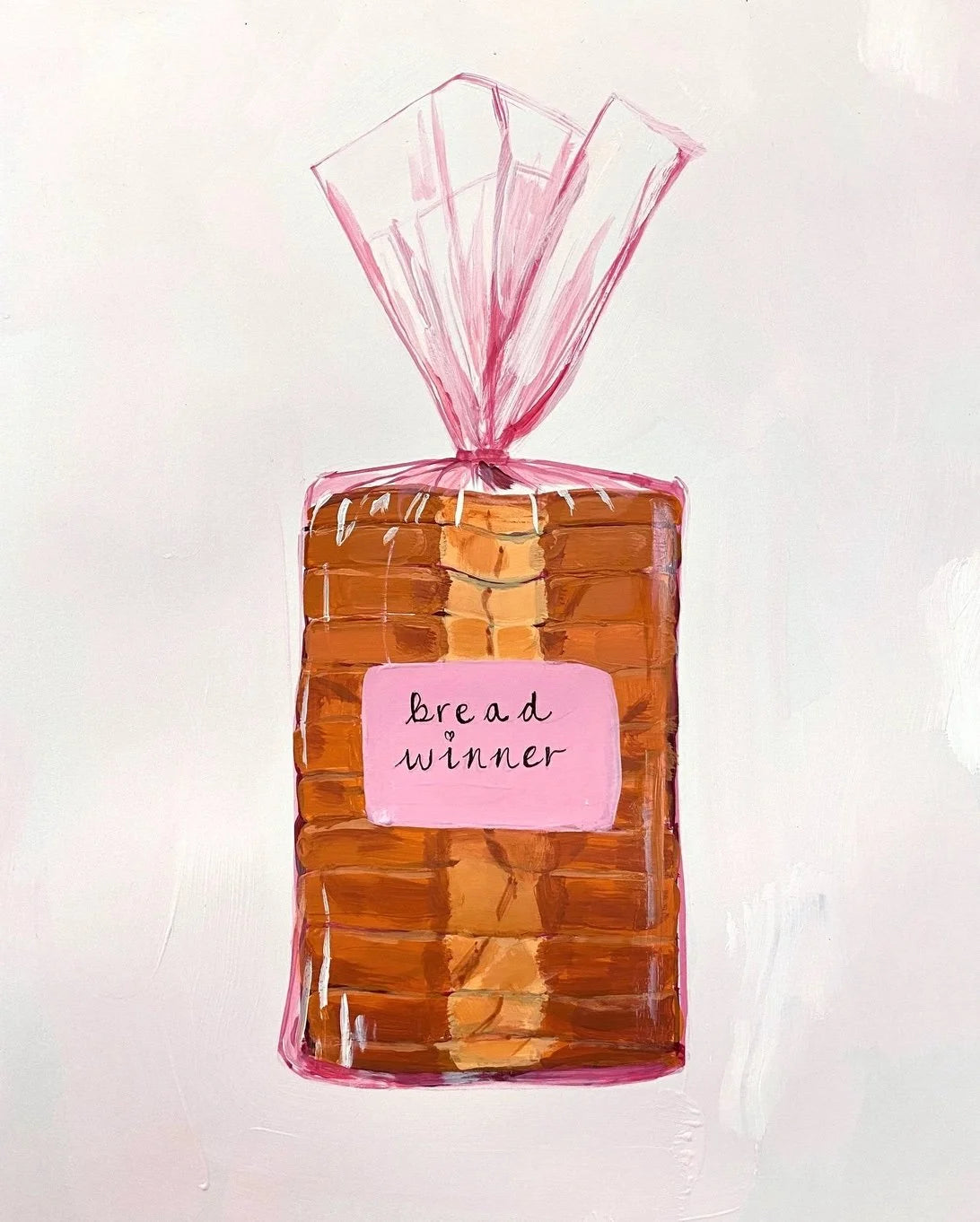 Bread Winner Print by Lindsey Cherek Waller