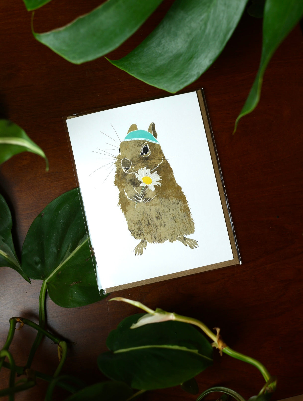 Chipmunk Greeting Card