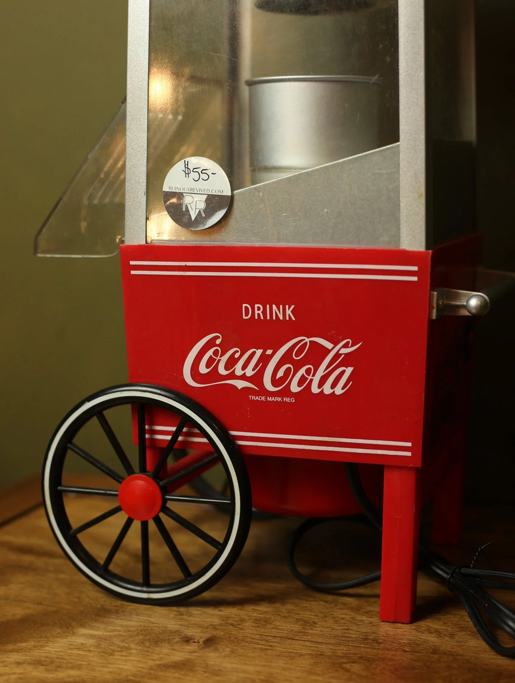 Coca Cola Popcorn Machine