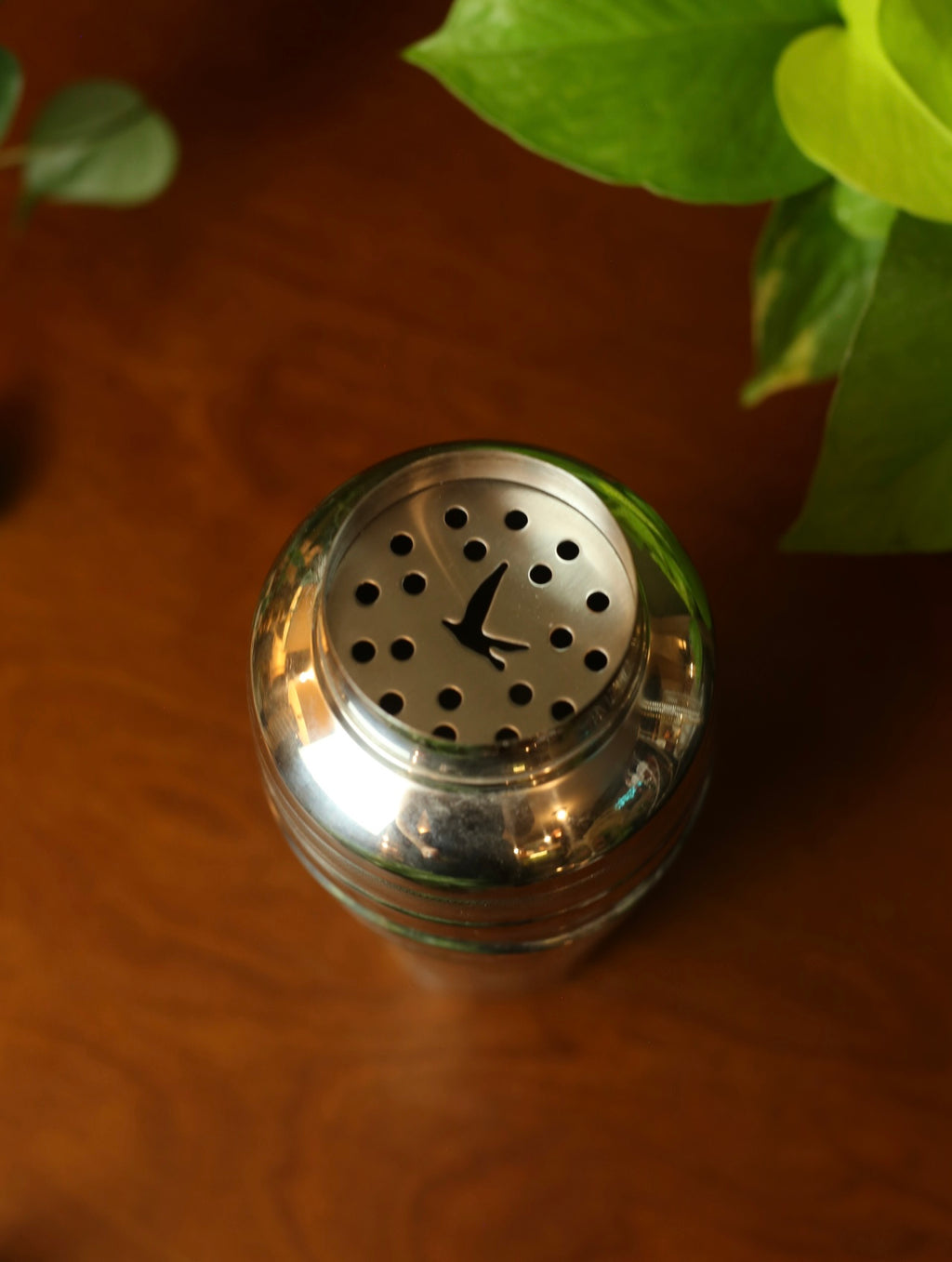 Silver Tone Cocktail Shaker