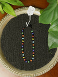 Y2K Beaded Flower Choker Necklace