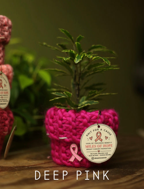 'Knit For A Cause' Plant Sweaters 3 Inch