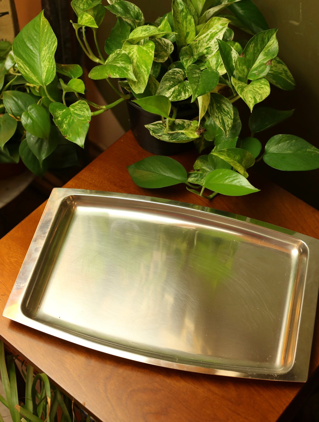 MCM Wood Serving Tray