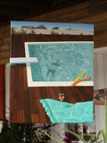 Might as Well Jump In Original Painting by Jess Howe
