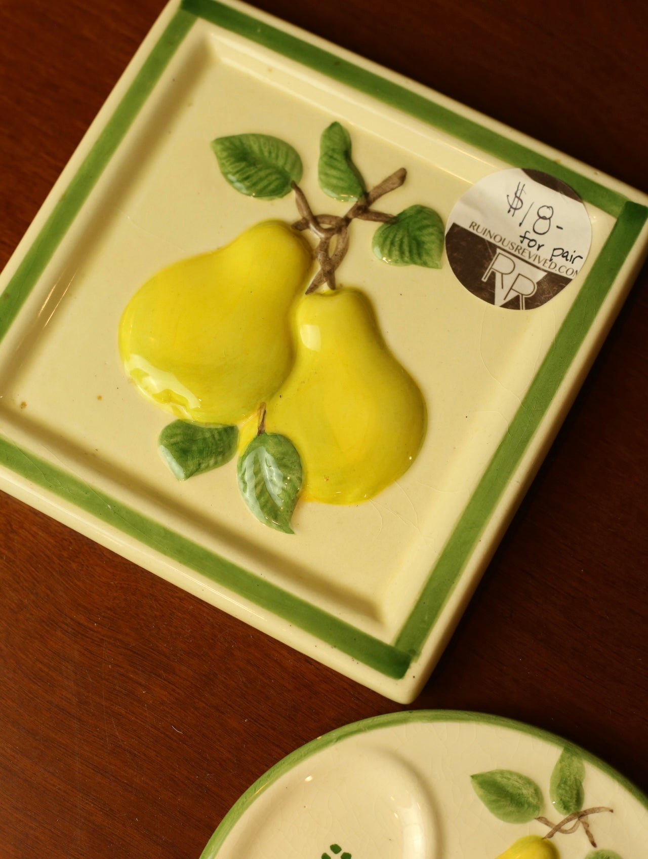 Pear Trivet Set