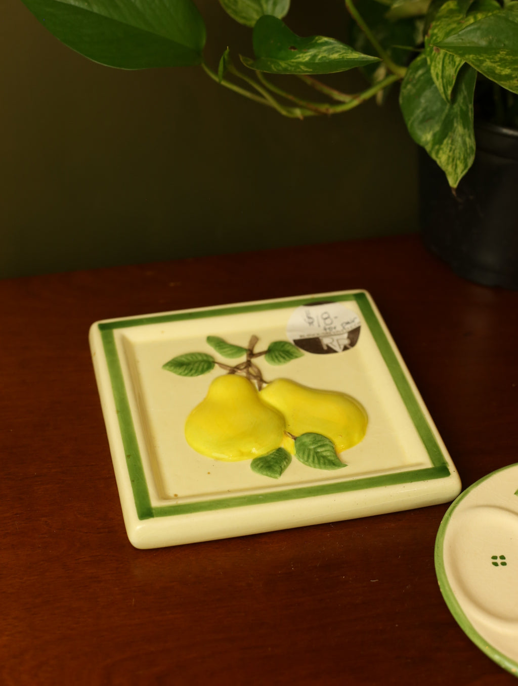 Pear Trivet Set