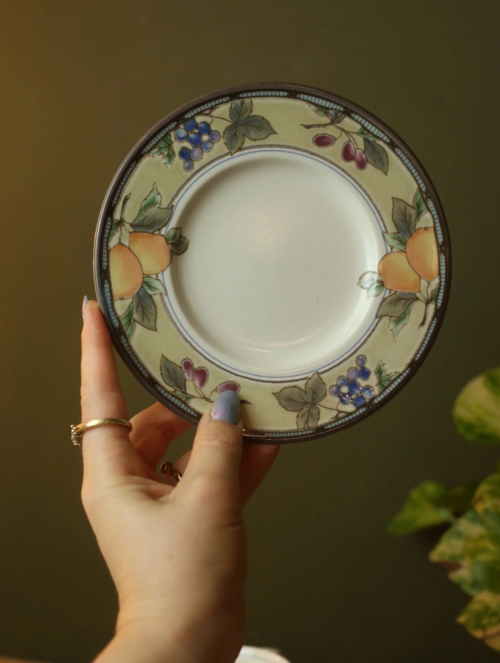 Garden Harvest Tea Cups & Plates