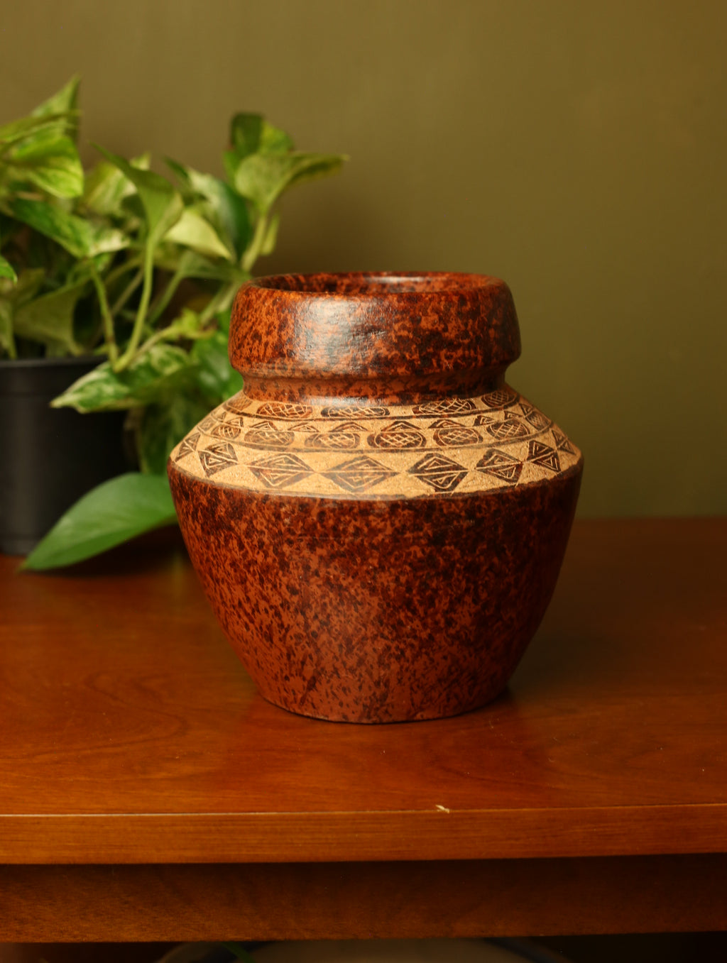 Tribal Short Vase