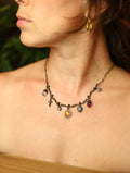 Brass Charm Necklace
