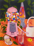 Still Life with Gumball Machine Print by Lindsey Cherek Waller