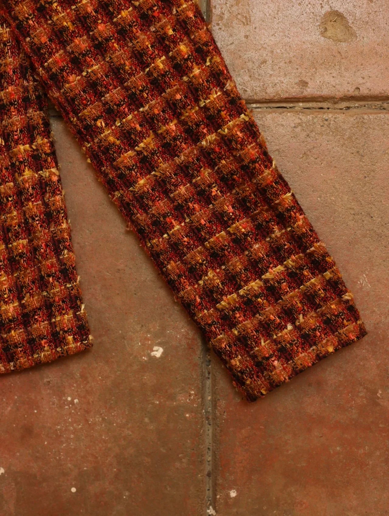 Raspberry Tweed Jacket