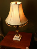 Vintage Marble Fringe Lamp