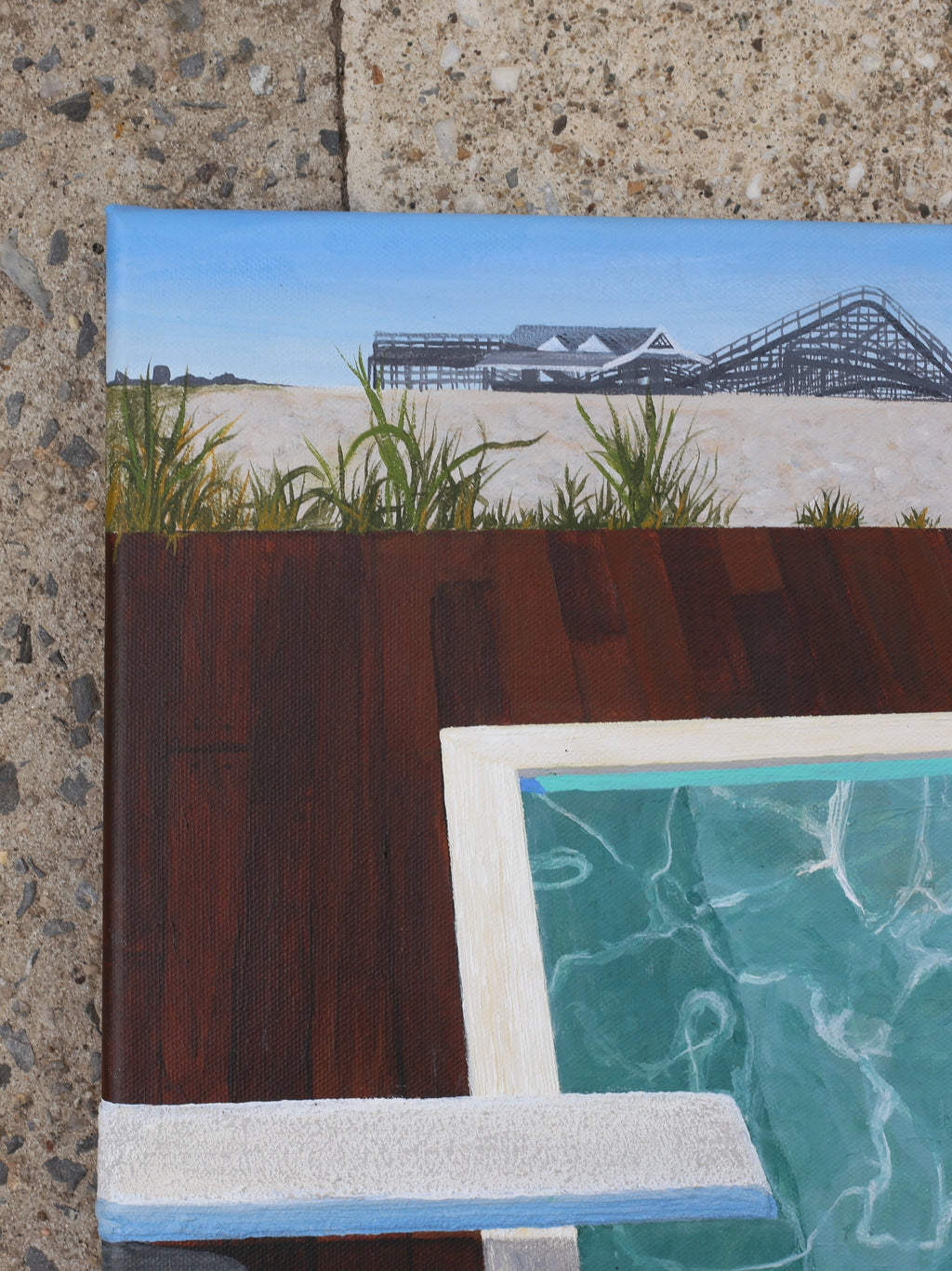 Might as Well Jump In Original Painting by Jess Howe