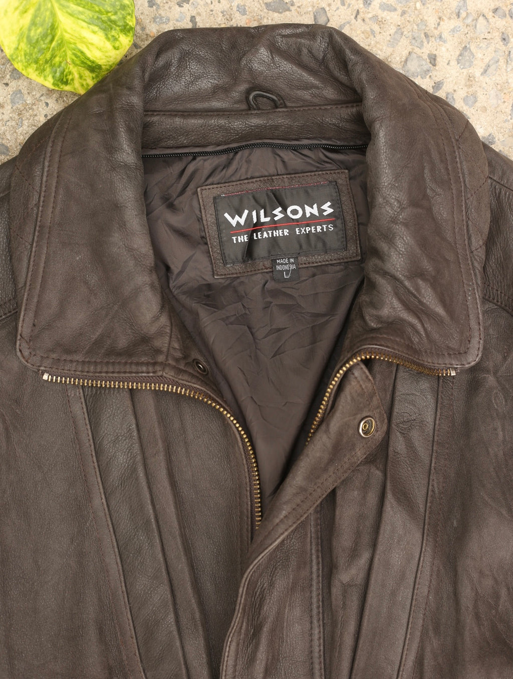 Wilsons Brown Leather Men's Jacket