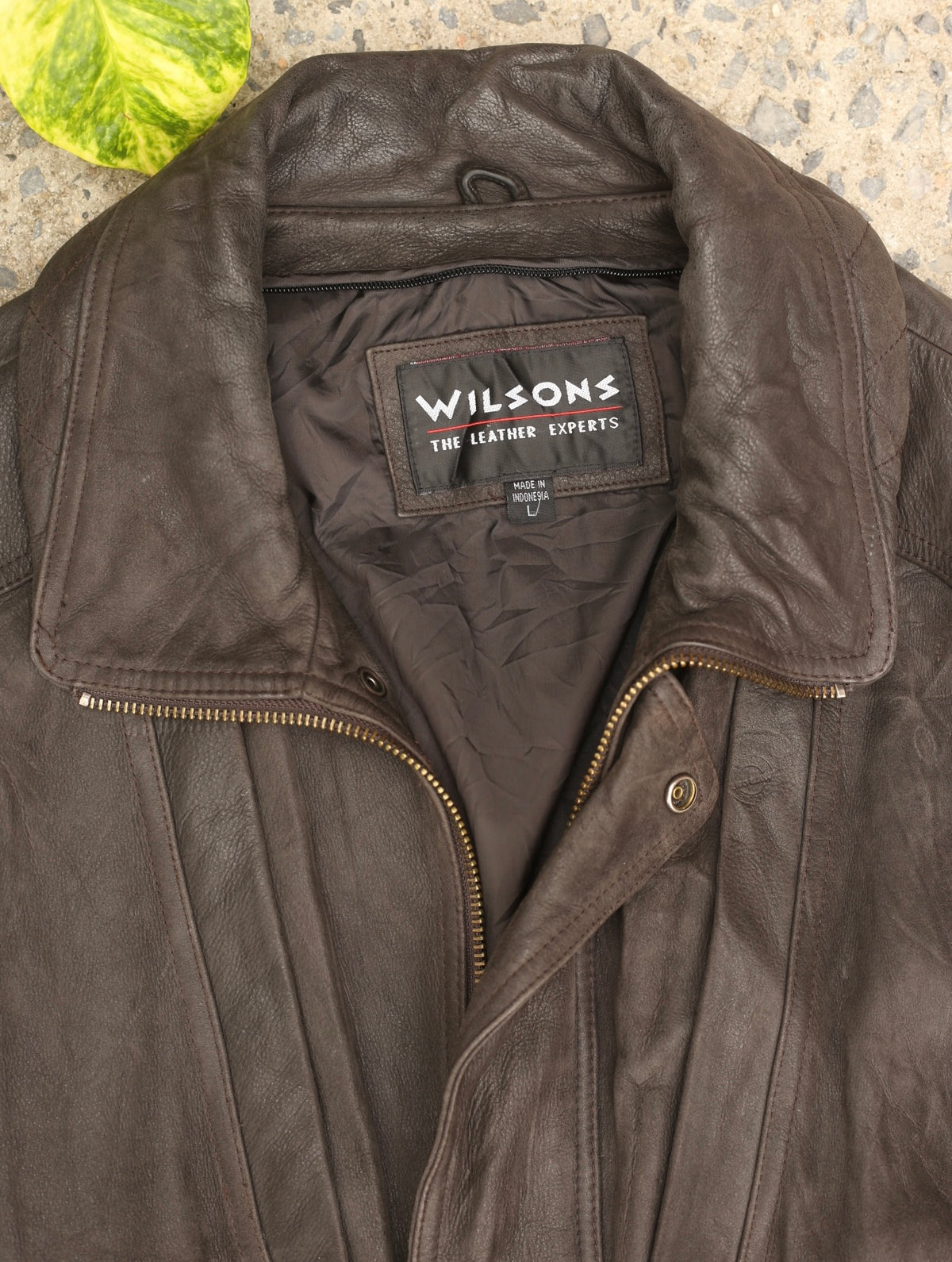 Wilsons Brown Leather Men's Jacket