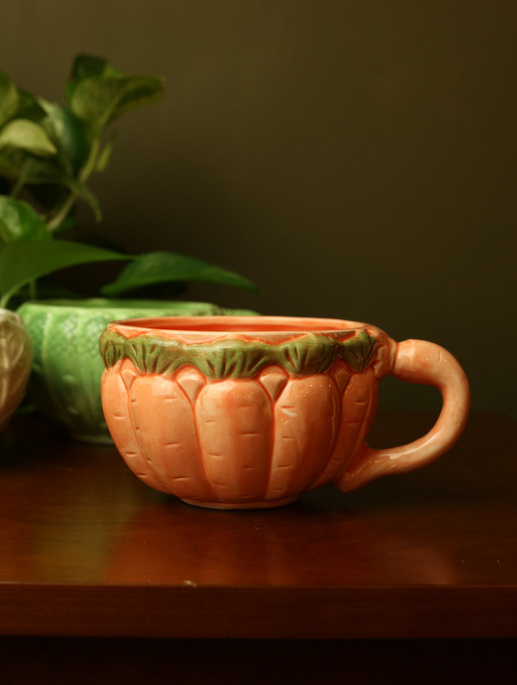 Retro Vegetable Mug Set