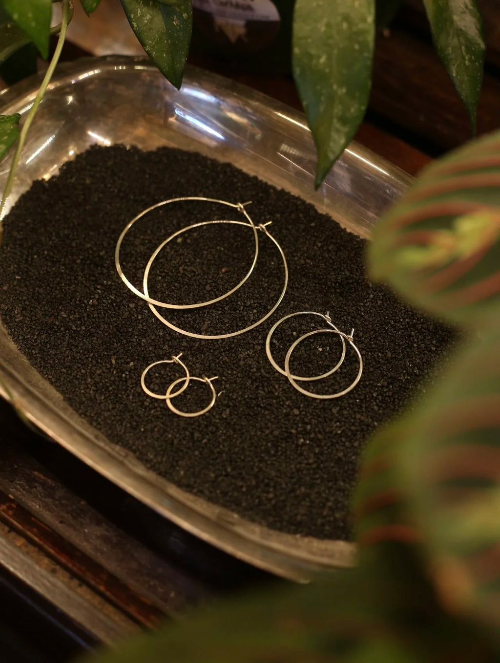 Sterling Silver Hoops