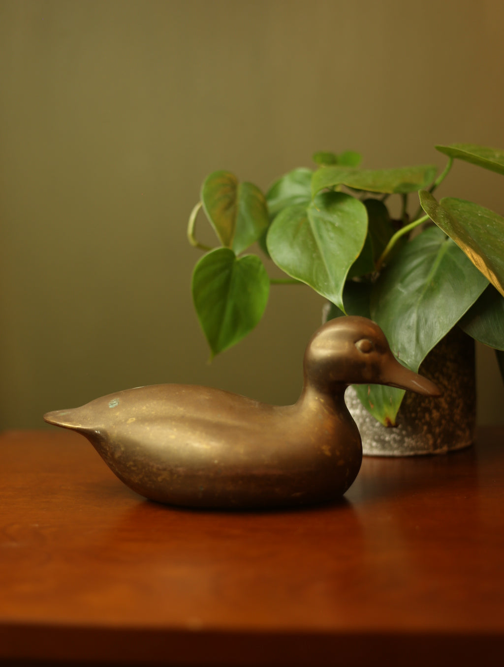 Brass Mallord Statue
