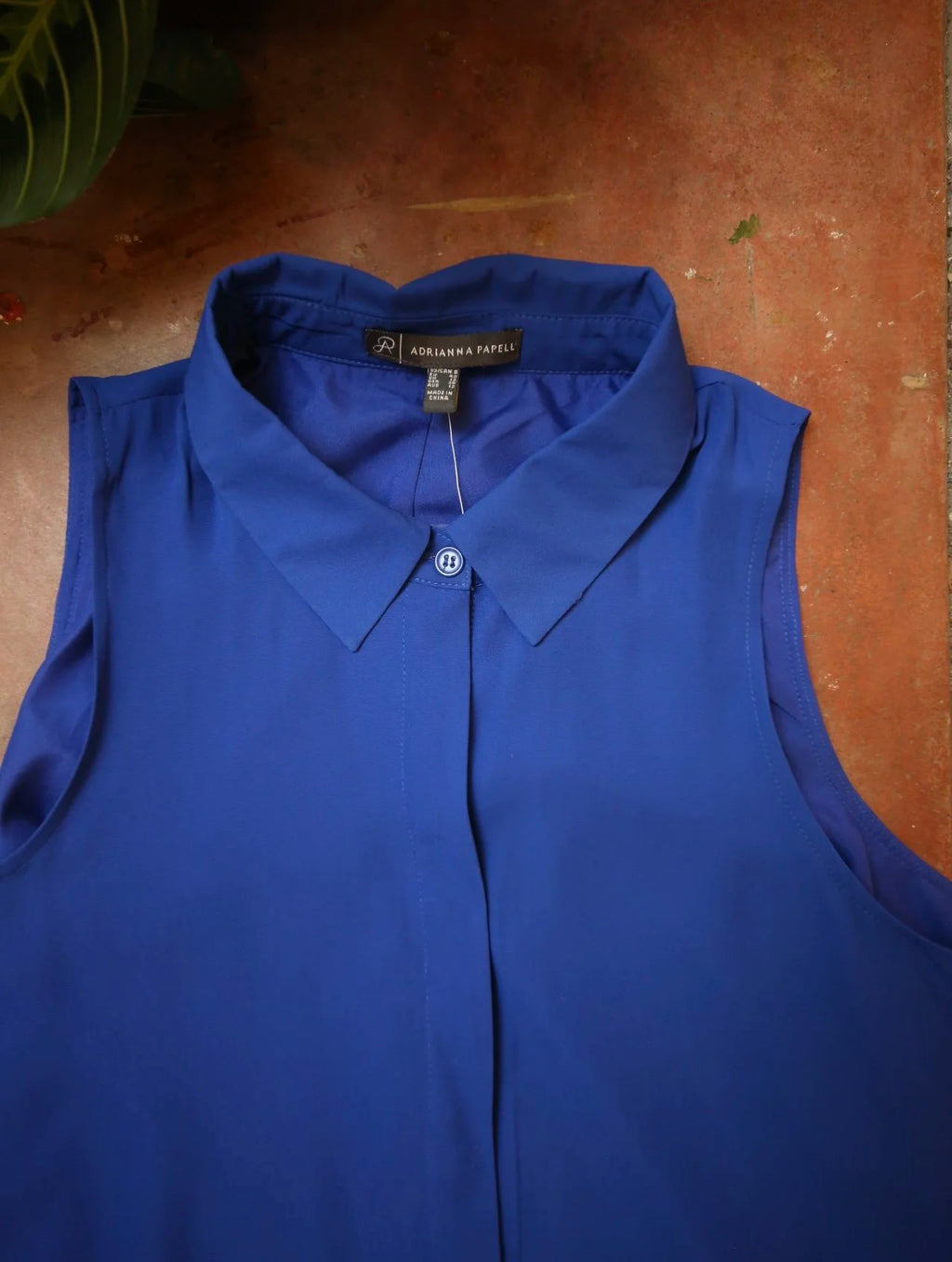 Royal Blue Collared Dress