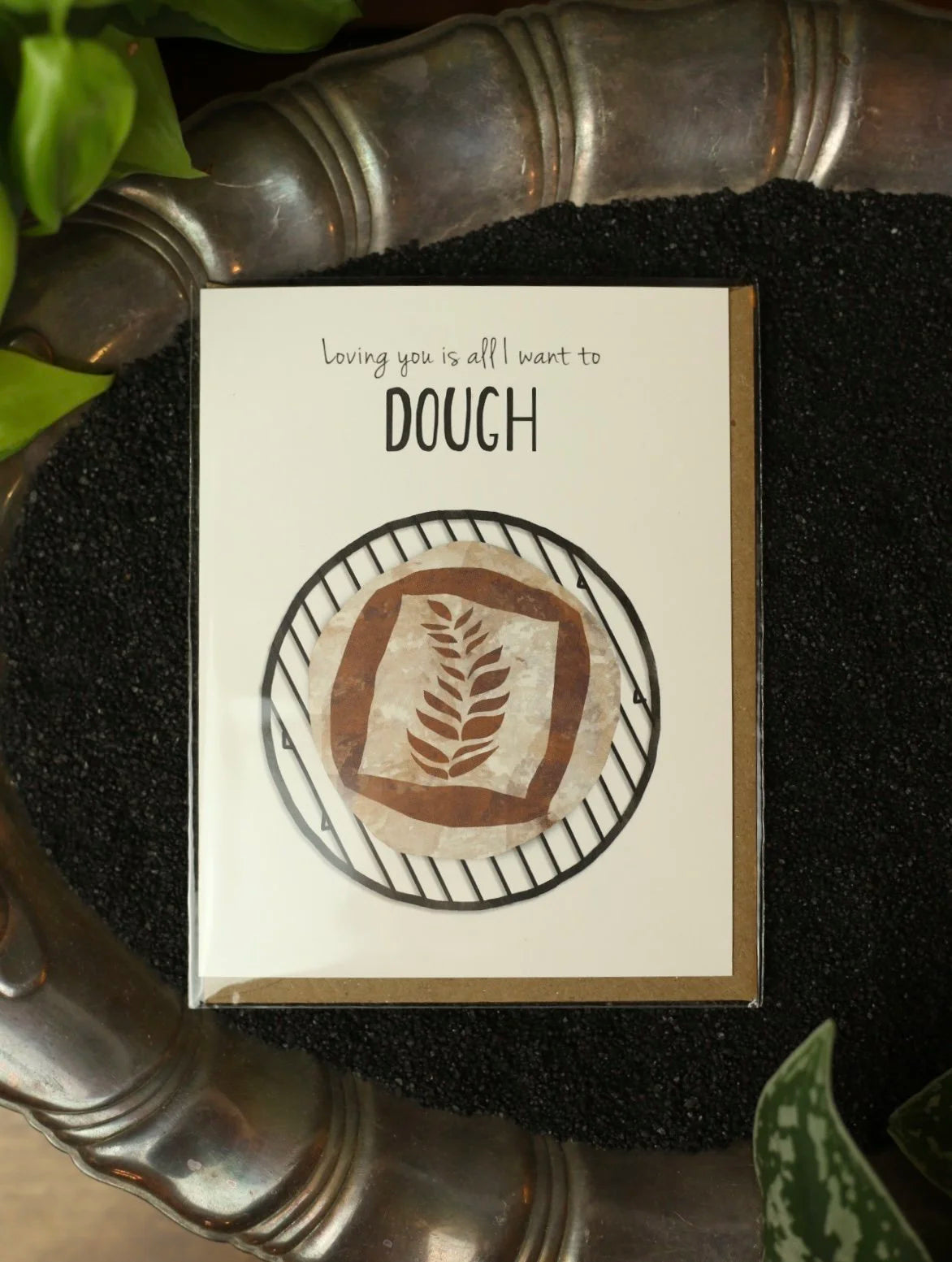 Loving you is all I want to dough card