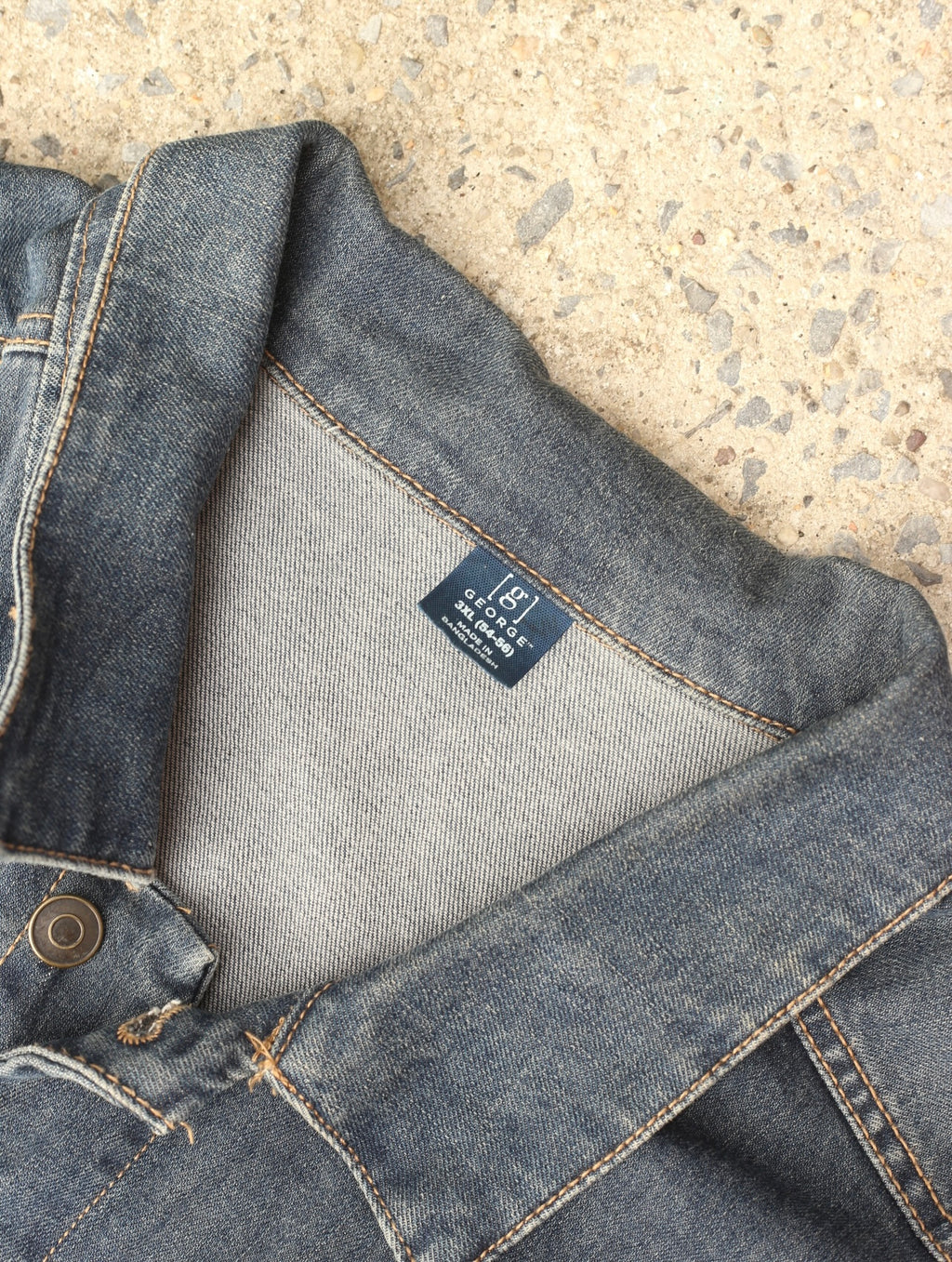 George Men's Denim Jacket