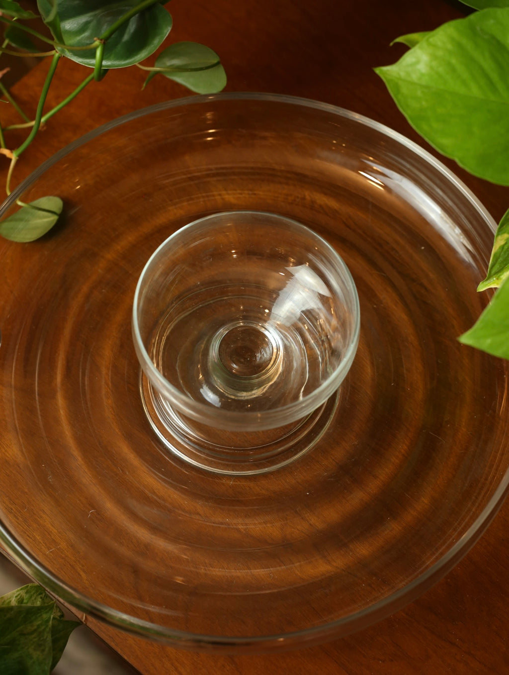 Glass chip and dip set