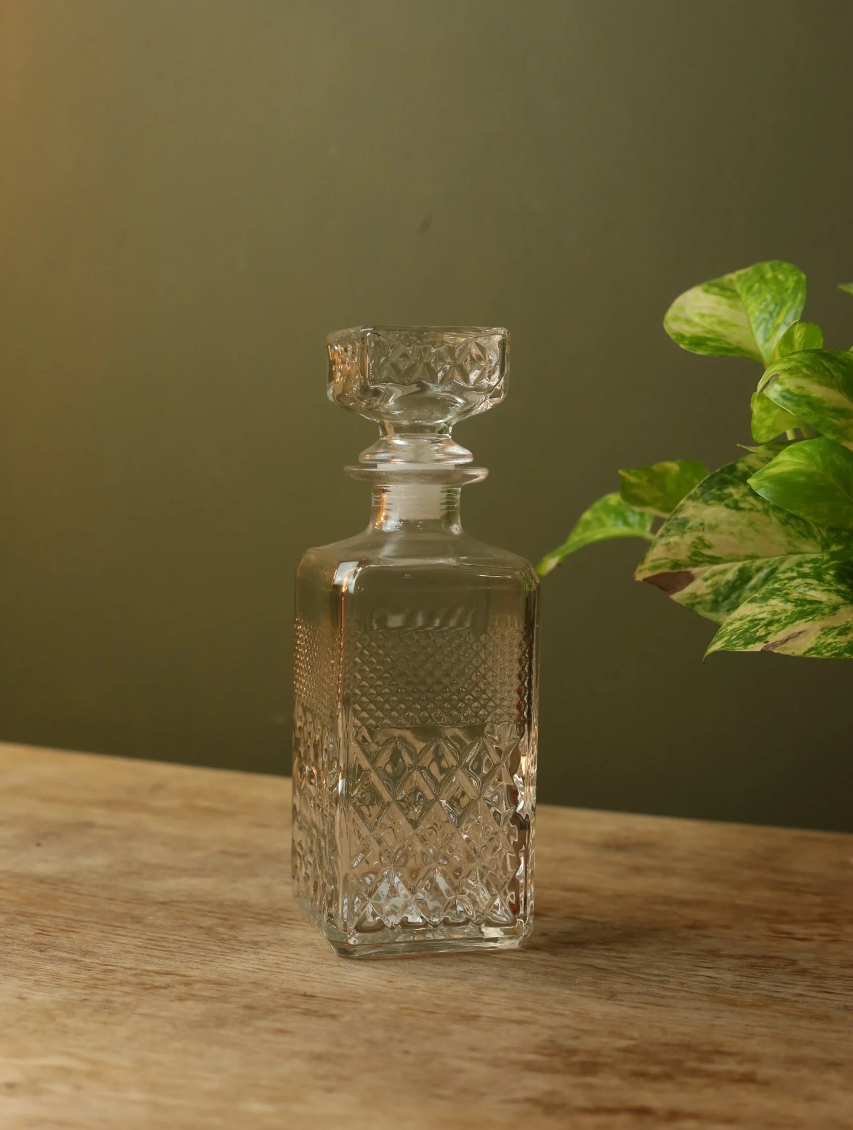 Cut Glass Decanter