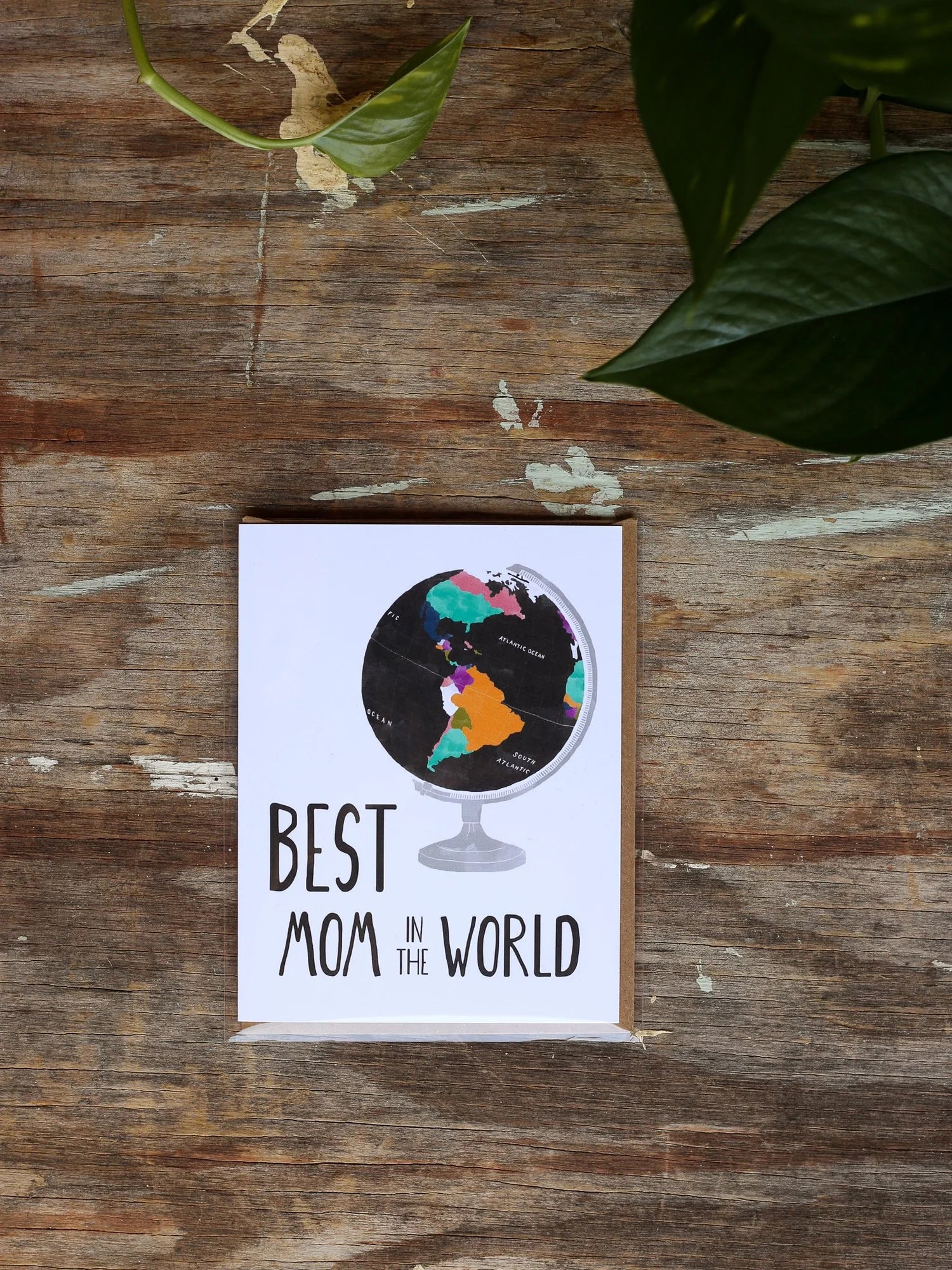 Best Mom in The World Card