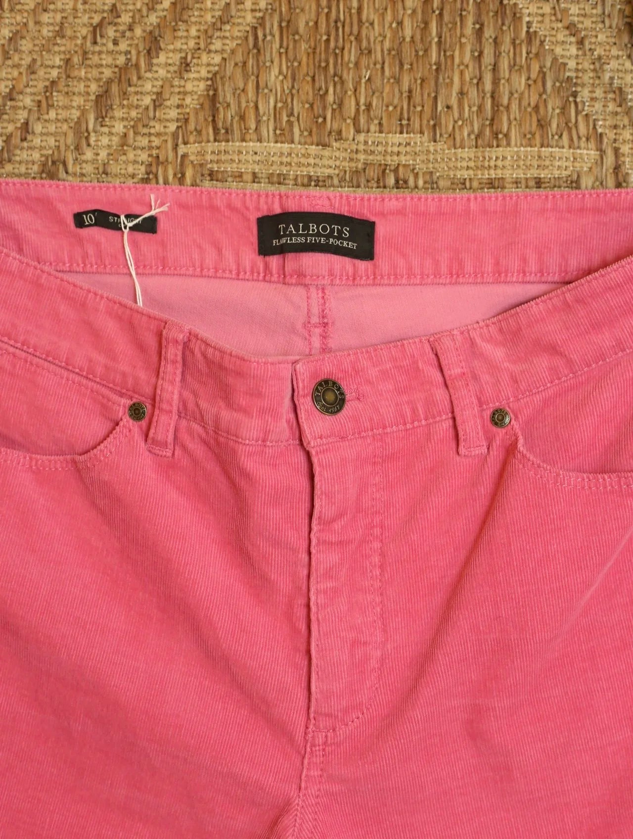 Pink Corduroy Pants