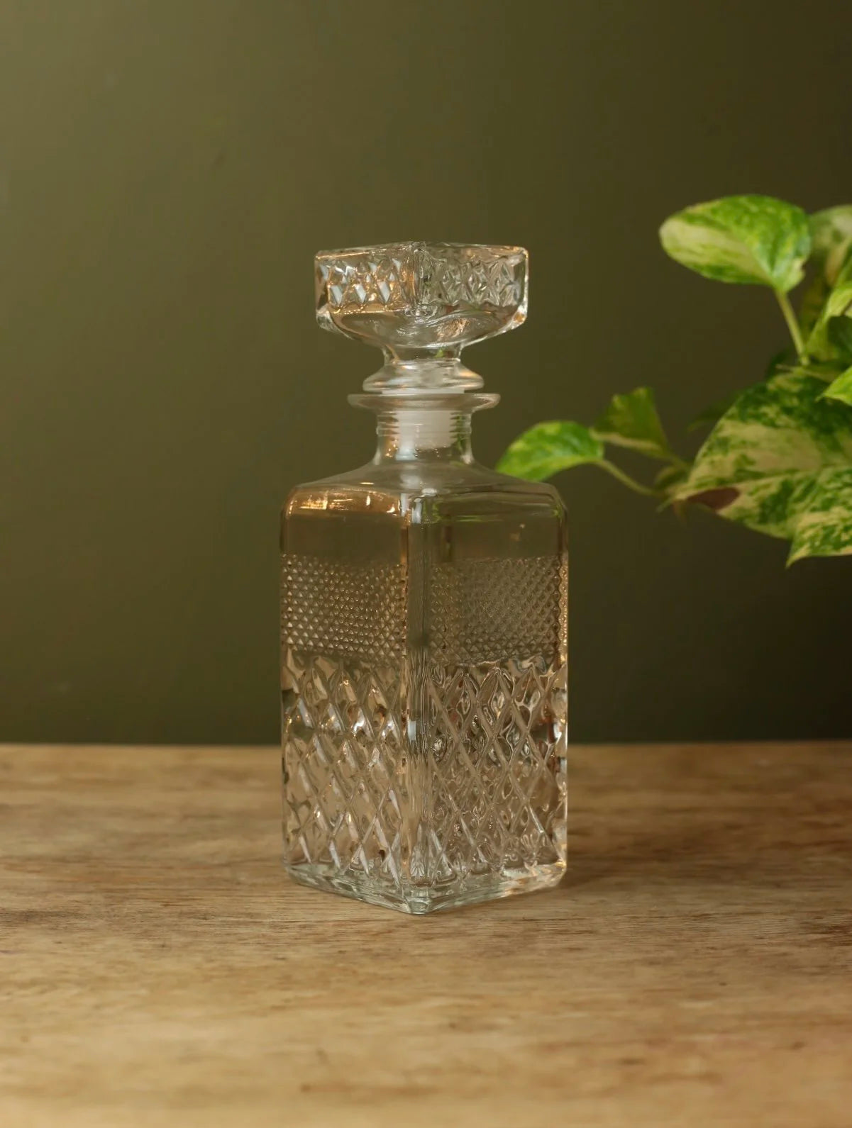 Cut Glass Decanter