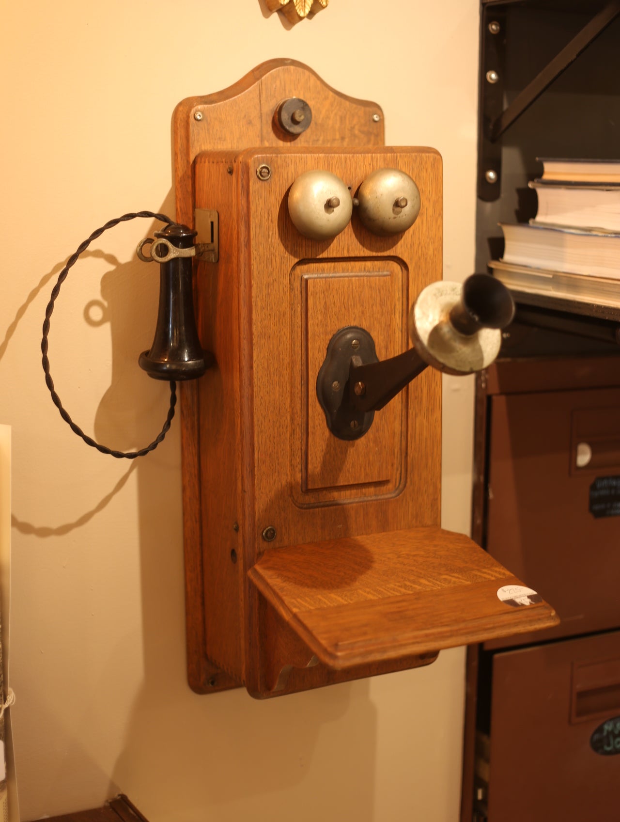 Antique Kellogg telephone